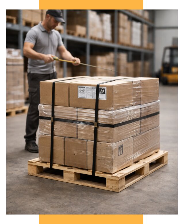 Упаковка и паллетирование грузов от 3620 р. | СетСервис-Млр