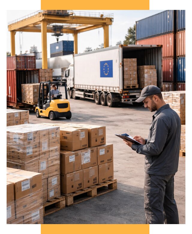 Доставка грузов из Европы от 12410 р., логистика СетСервис-Млр