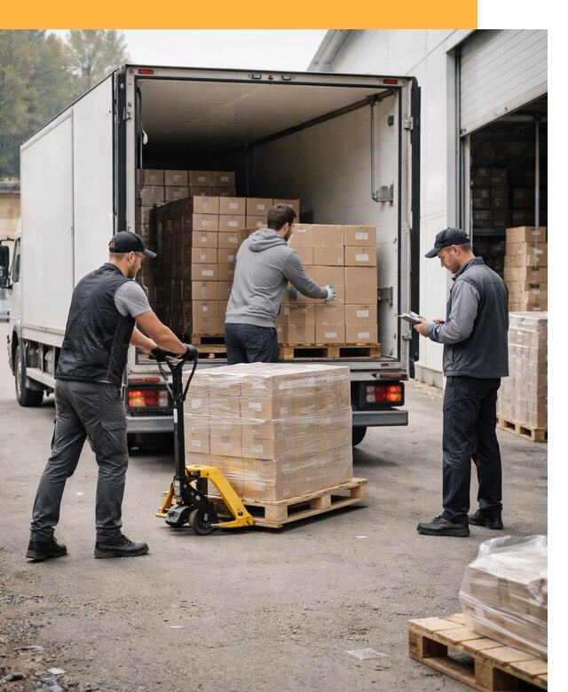 Автоперевозки из Европы до двери по цене от 87907 руб/т