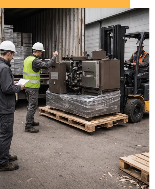 Доставка промышленного оборудования из Европы от 46539