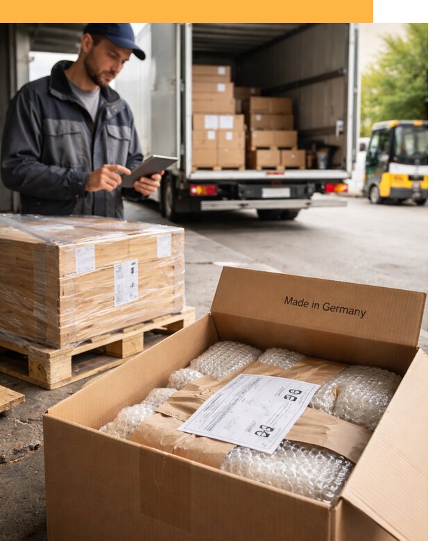 Доставка грузов из Германии от 46539 руб с таможенным оформлением