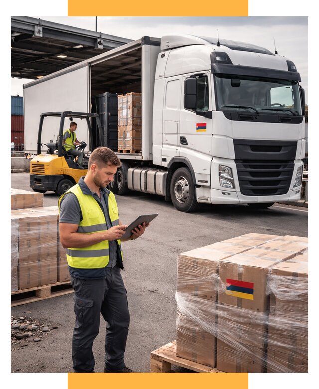 Автоперевозки из Армении от 98249 р. — услуги СетСервис-Млр