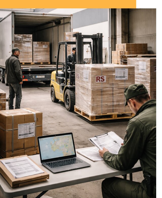 Доставка грузов в Сербию от 46539 руб, международные перевозки