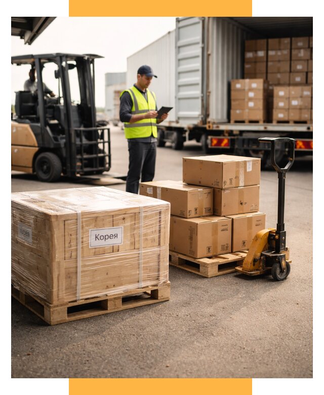 Доставка грузов в Корею из России от 36197 р. | СетСервис-Млр