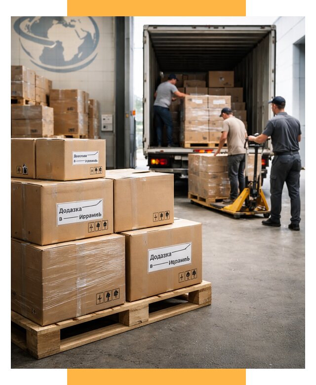 Доставка грузов в Израиль и экспорт от 46539 р. СетСервис-Млр
