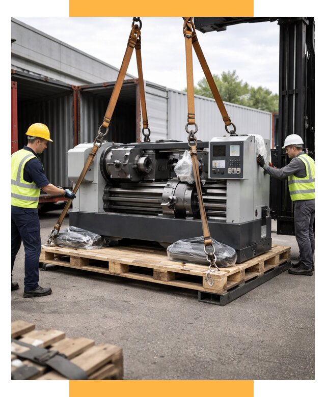 Перевозка станков и таможня от 62052 р. | СетСервис-Млр логистика