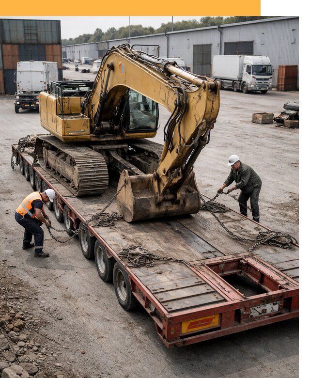 Перевозка спецтехники по России и миру от 46539 руб