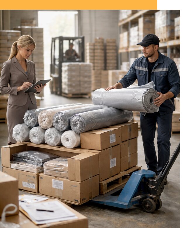 Перевозка текстиля по миру от 15513 руб. с таможней и страхованием