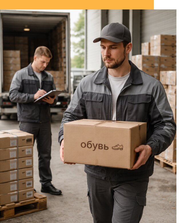 Международная перевозка обуви с таможенным оформлением от 4654