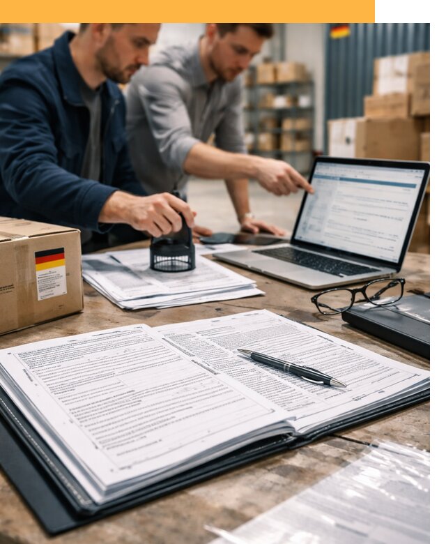 Таможенное оформление грузов из Германии от 9308 руб.