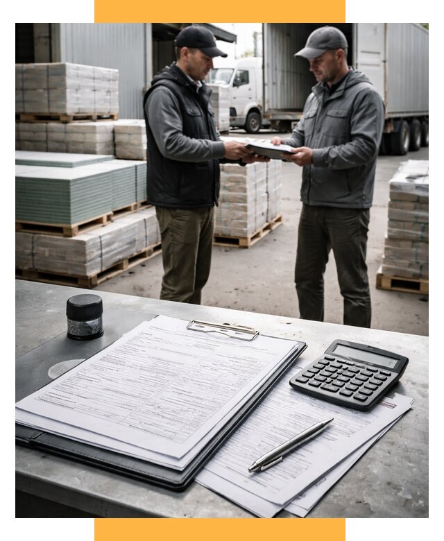 Таможенное оформление стройматериалов от 8791 р. | СетСервис-Млр